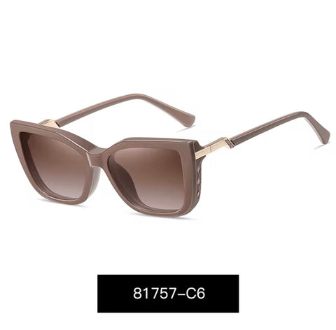 Lentes Ópticos Mujer con Clip de Sol – Modelo 81757