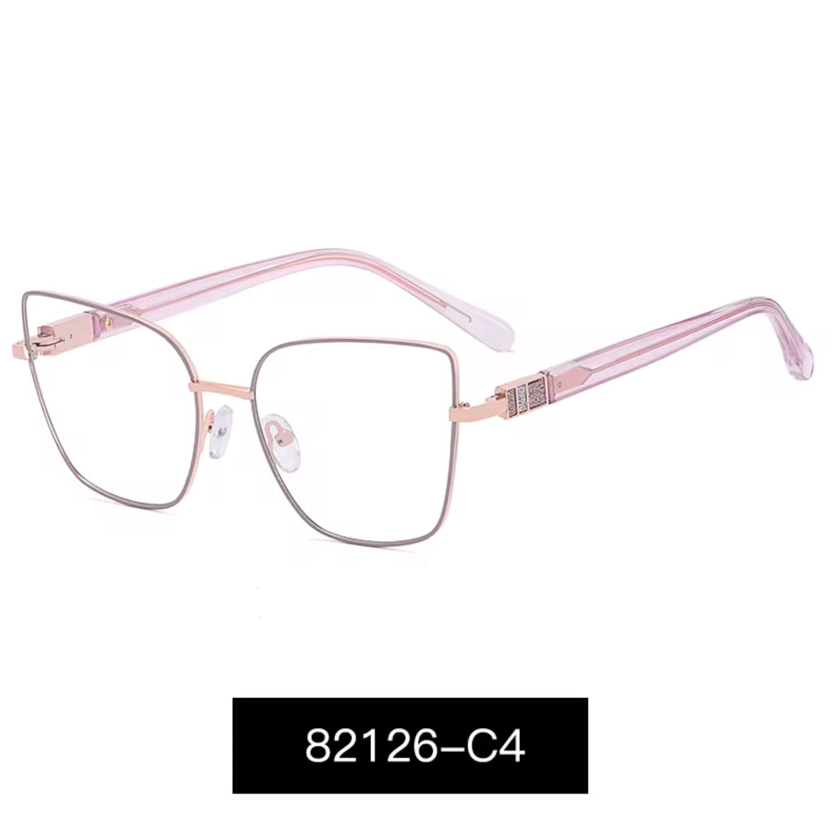 Lentes Ópticos Mujer Metálicos – Modelo 82126