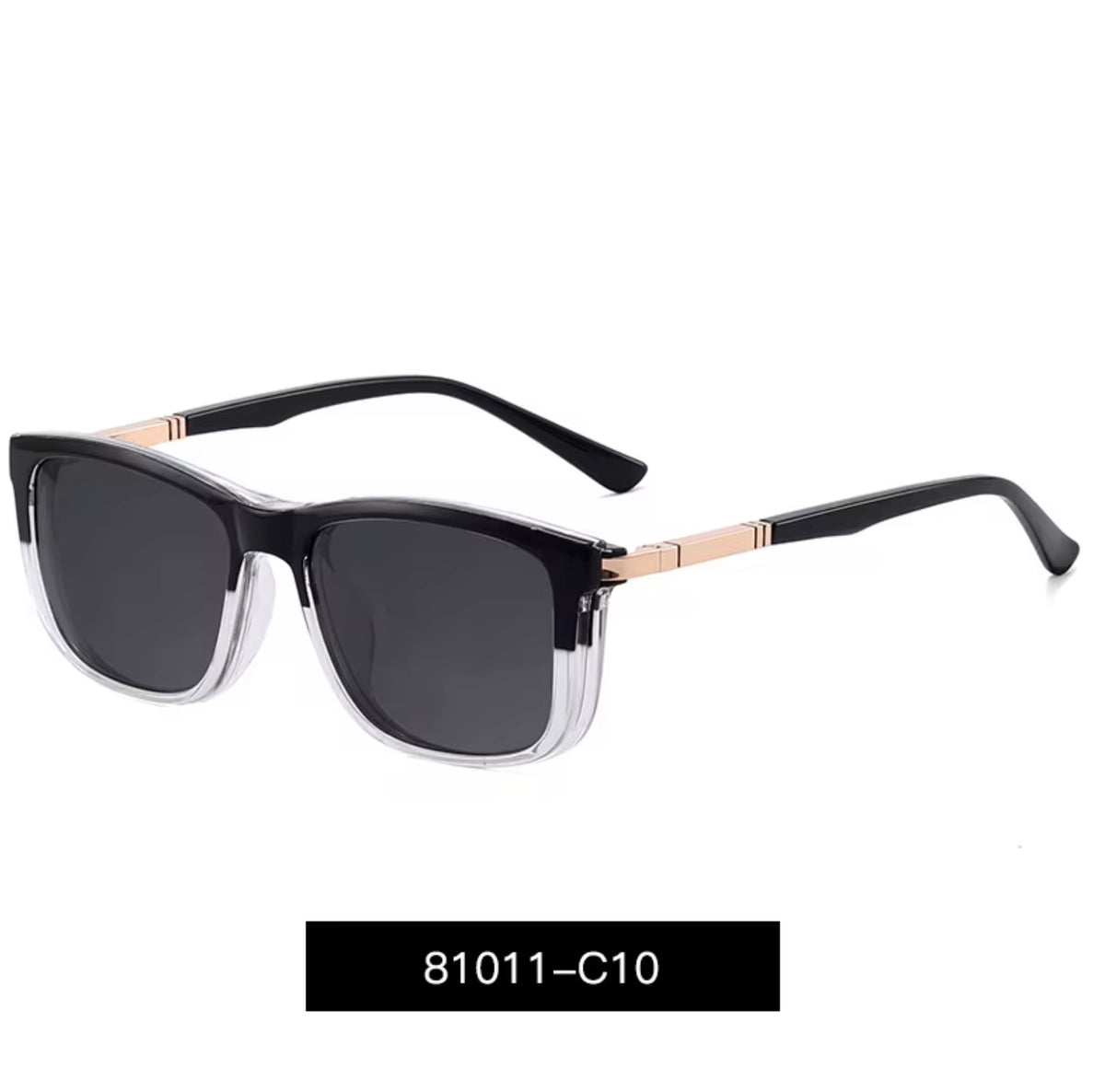 Lentes Ópticos Hombre con Clip de Sol – Modelo 81011