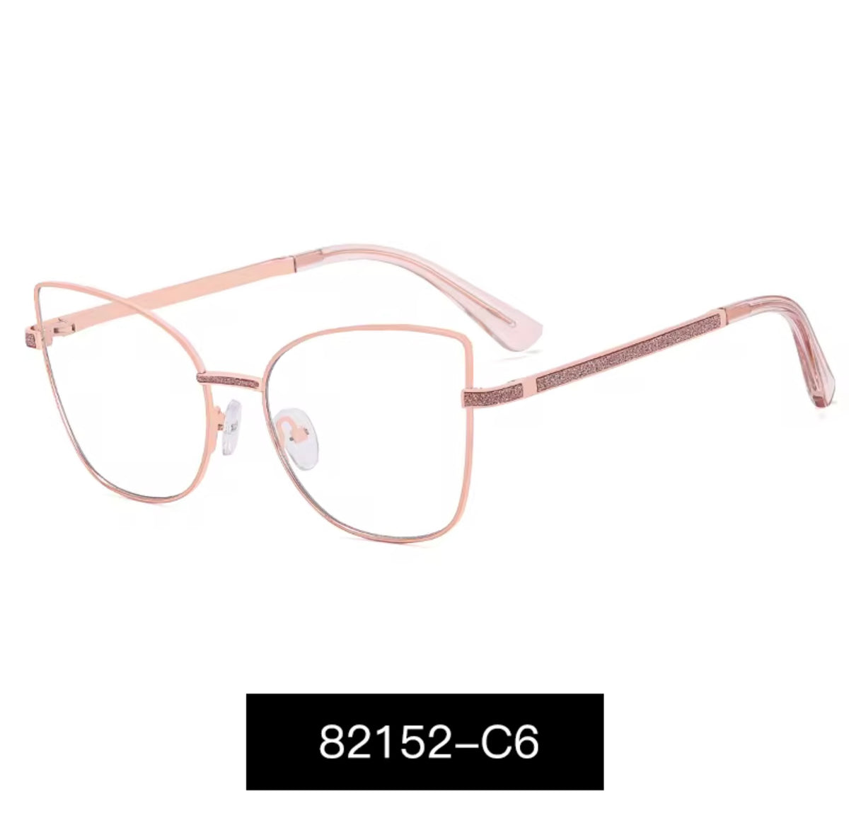 Lentes Ópticos Mujer Metálicos – Modelo 82152
