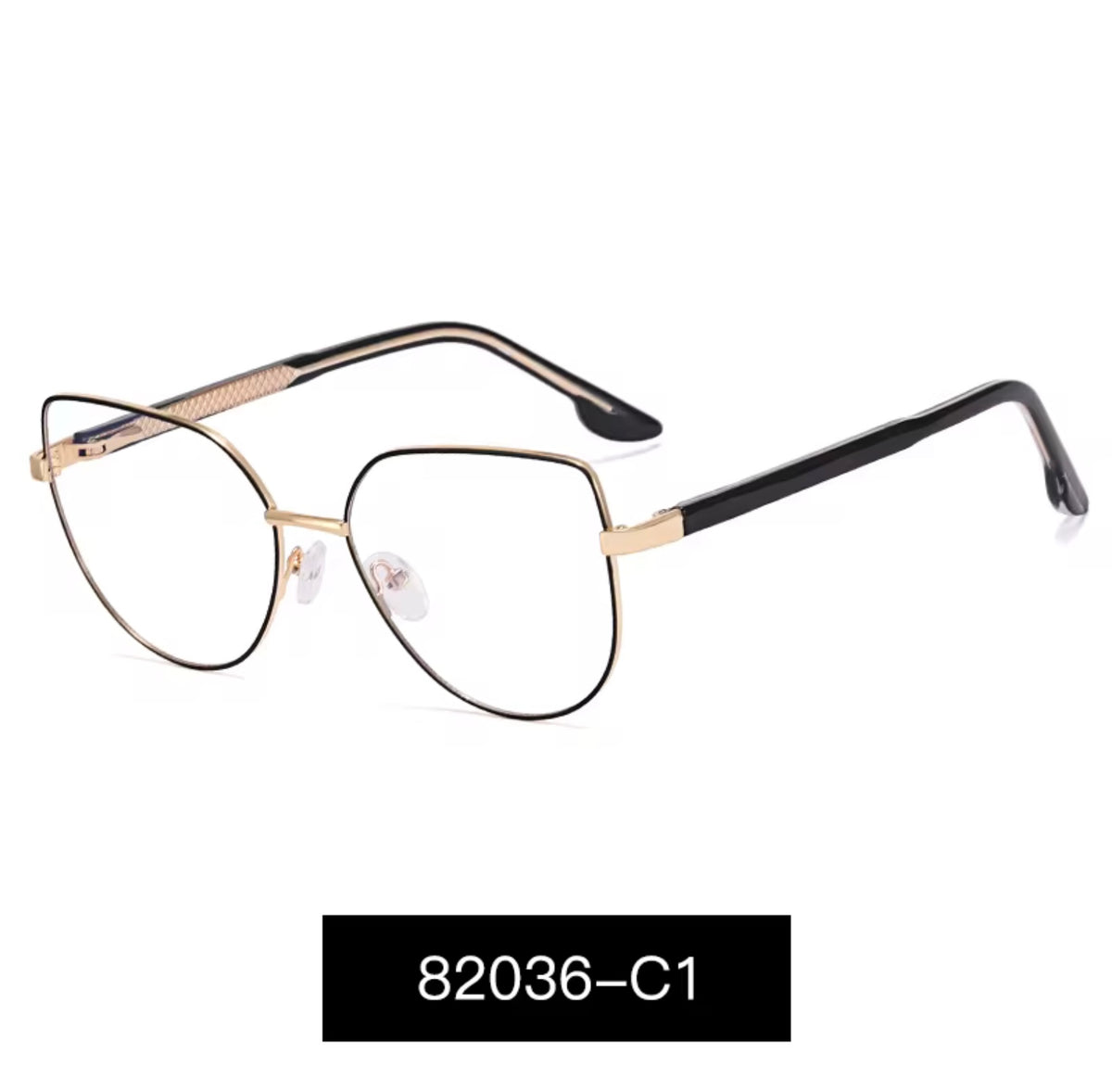 Lentes Ópticos Mujer Metálicos – Modelo 82036
