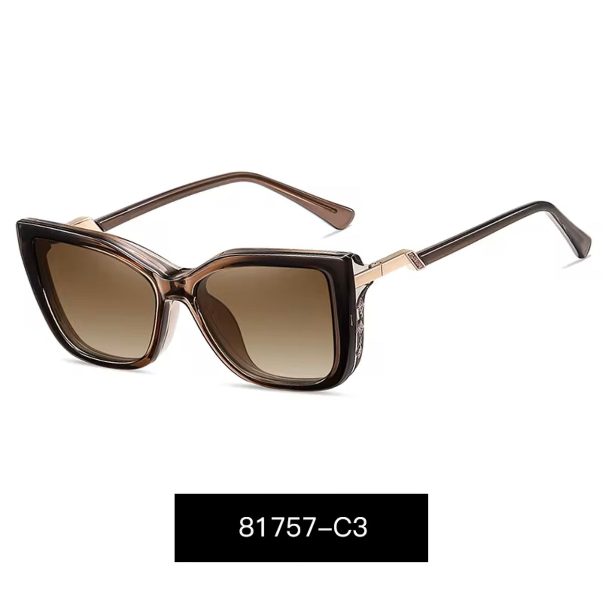 Lentes Ópticos Mujer con Clip de Sol – Modelo 81757