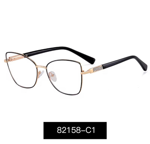 Lentes Ópticos Mujer Metálicos – Modelo 82158