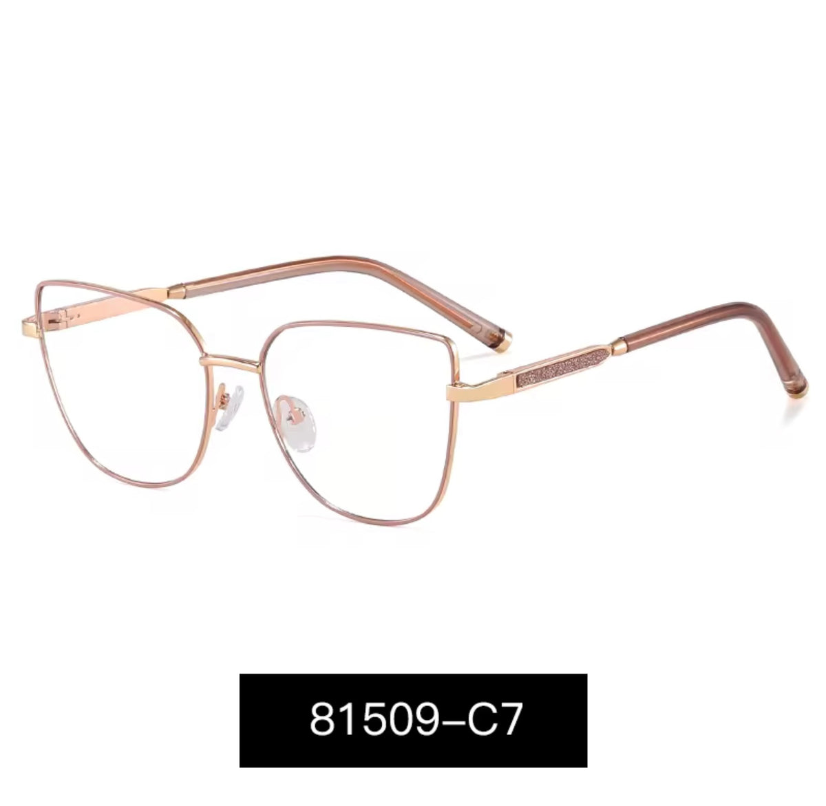 Lentes Ópticos Mujer Metálicos – Modelo 81509