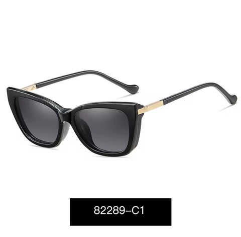 Lentes Ópticos Mujer con Clip de Sol – Modelo 82289