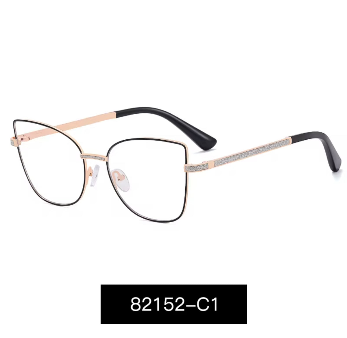 Lentes Ópticos Mujer Metálicos – Modelo 82152