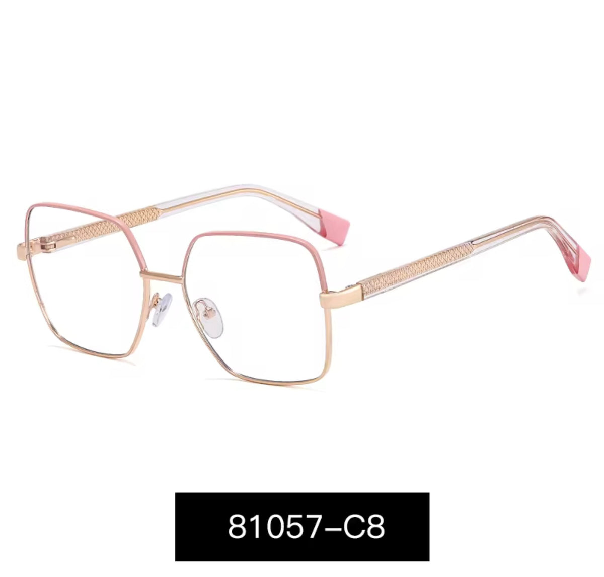 Lentes Ópticos Mujer Metálicos – Modelo 81057