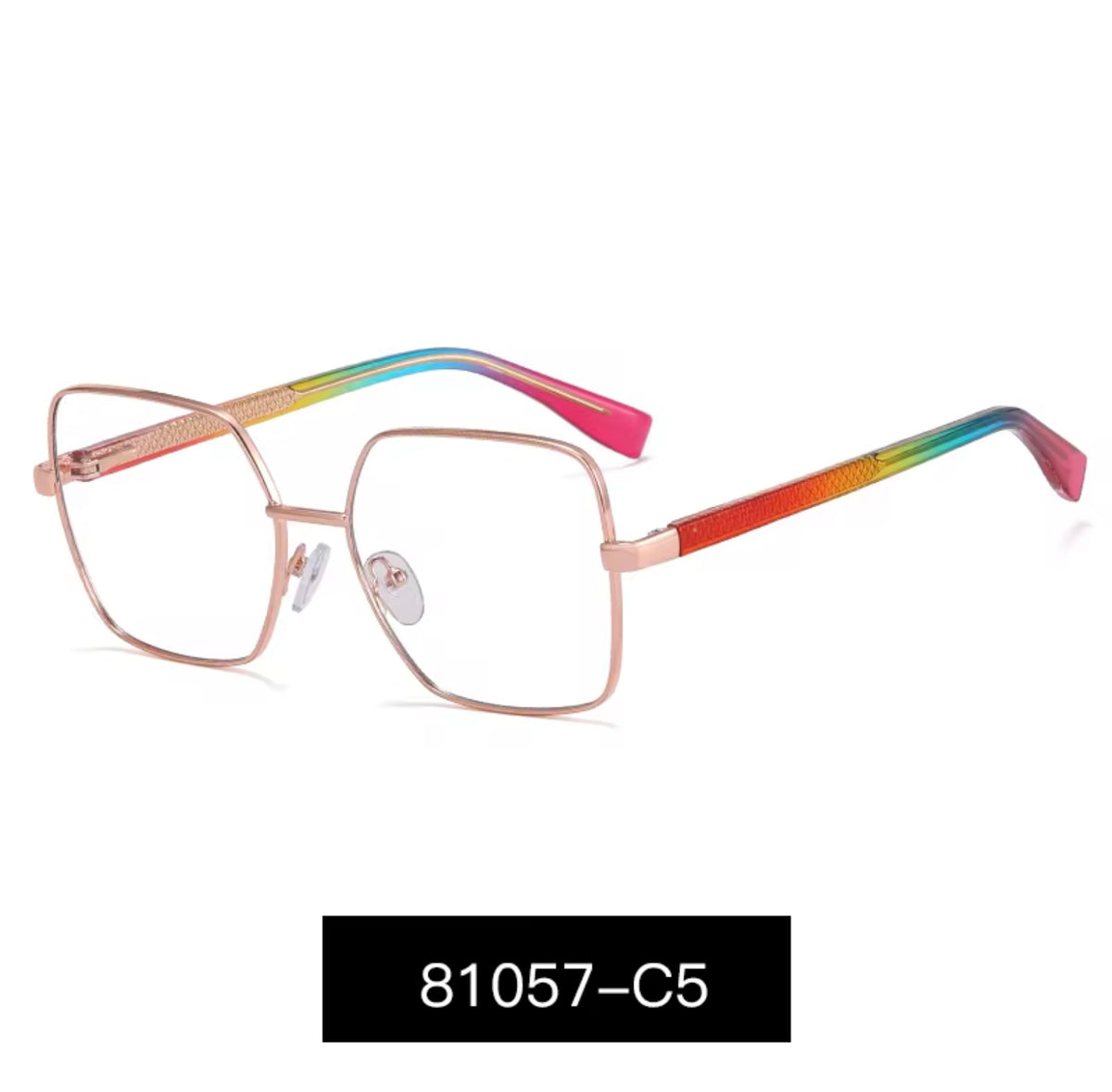 Lentes Ópticos Mujer Metálicos – Modelo 81057