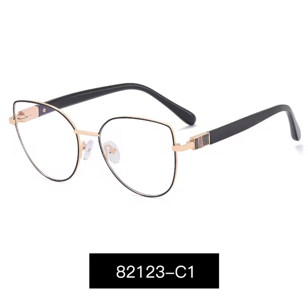 Lentes Ópticos Mujer Metálicos – Modelo 82123