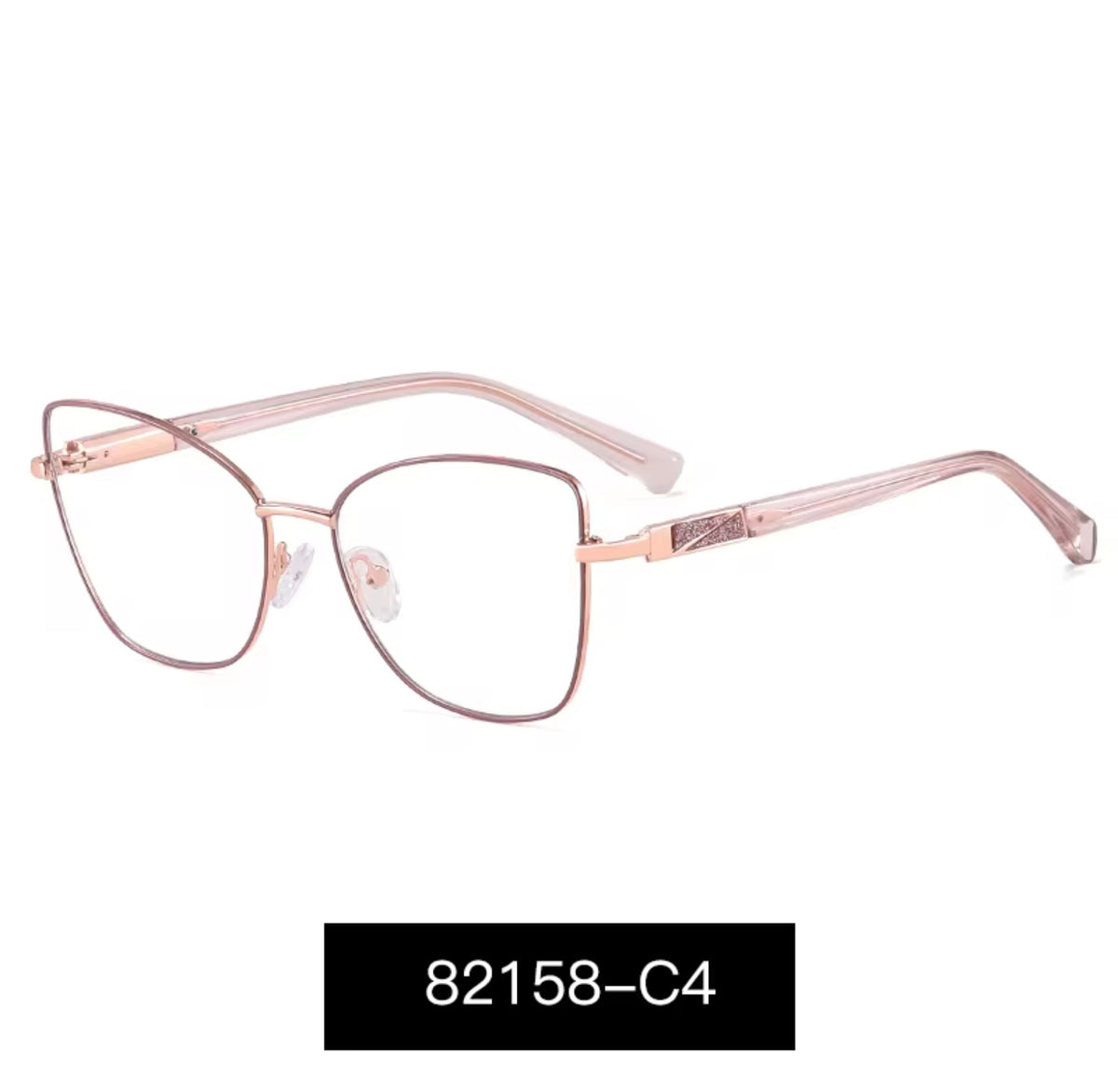 Lentes Ópticos Mujer Metálicos – Modelo 82158