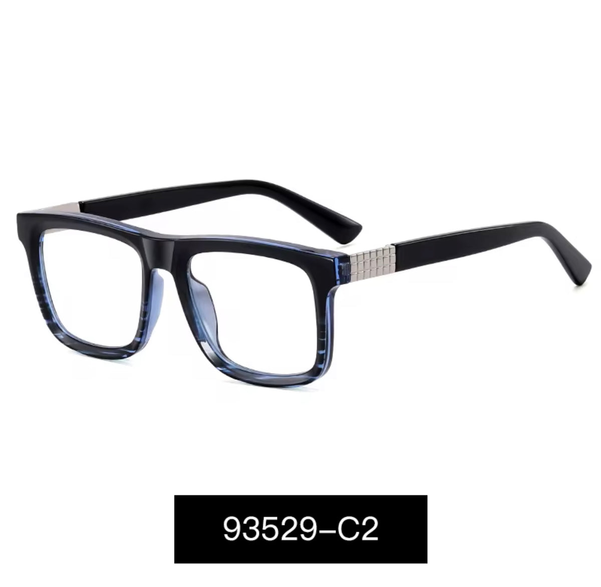 Lentes Ópticos Hombre Rectangulares – Modelo 93529