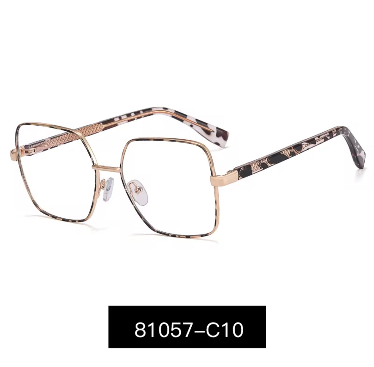 Lentes Ópticos Mujer Metálicos – Modelo 81057