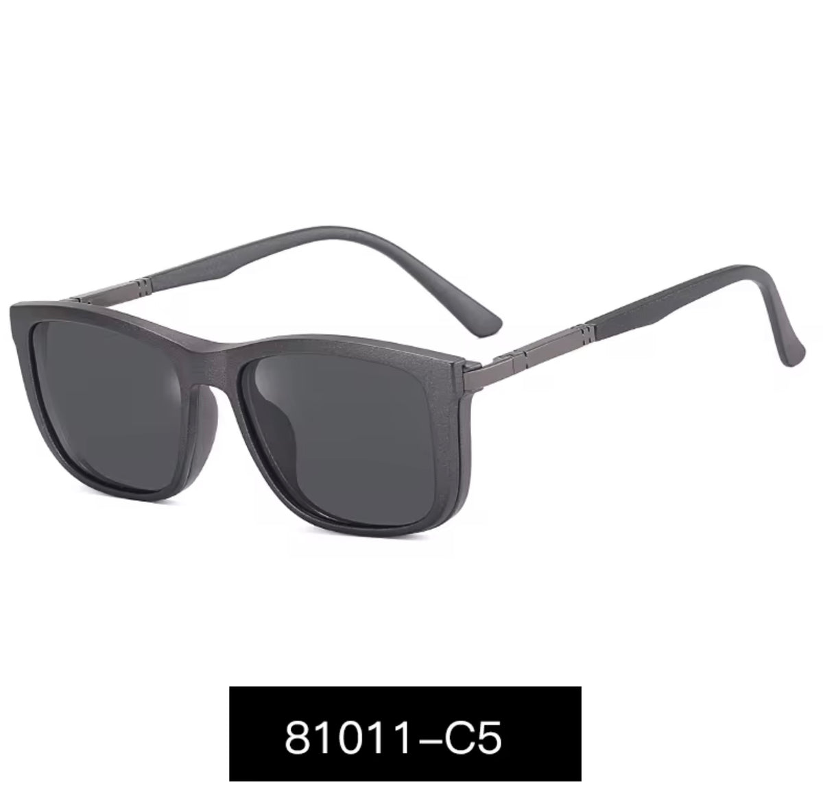 Lentes Ópticos Hombre con Clip de Sol – Modelo 81011