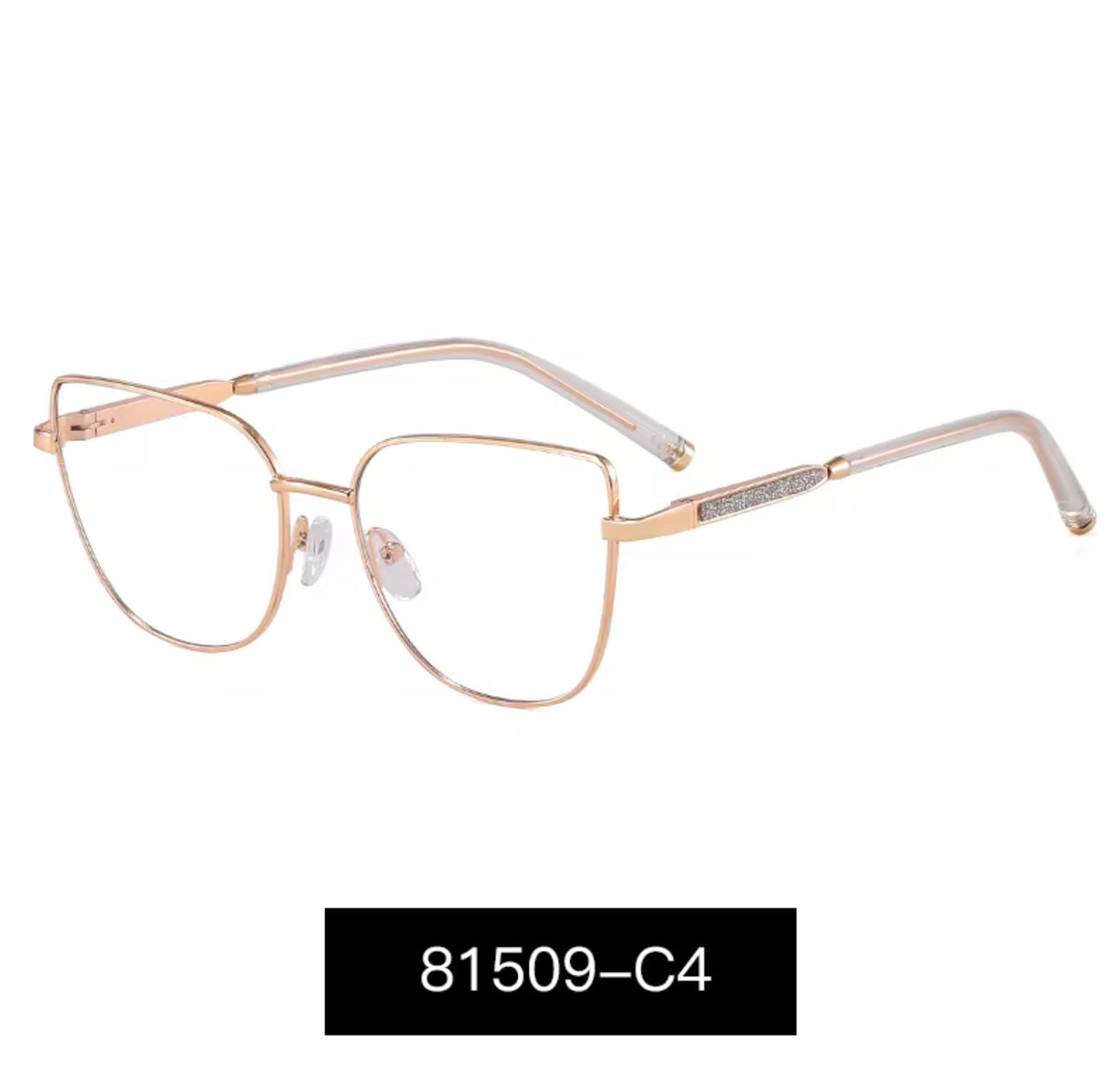 Lentes Ópticos Mujer Metálicos – Modelo 81509