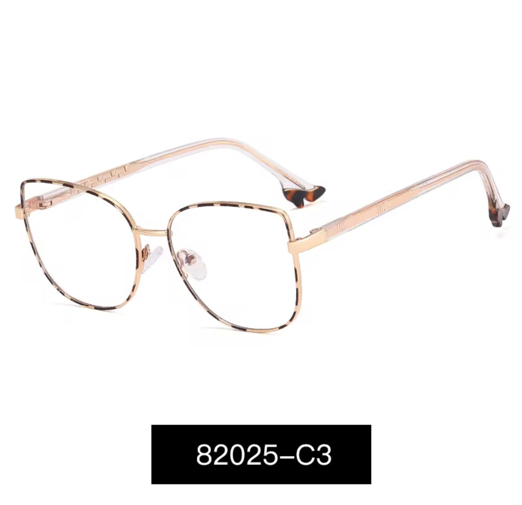 Lentes Ópticos Mujer Metálicos – Modelo 82025