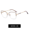 Lentes Ópticos Mujer Semi al Aire – Modelo 82059