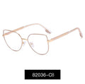Lentes Ópticos Mujer Metálicos – Modelo 82036
