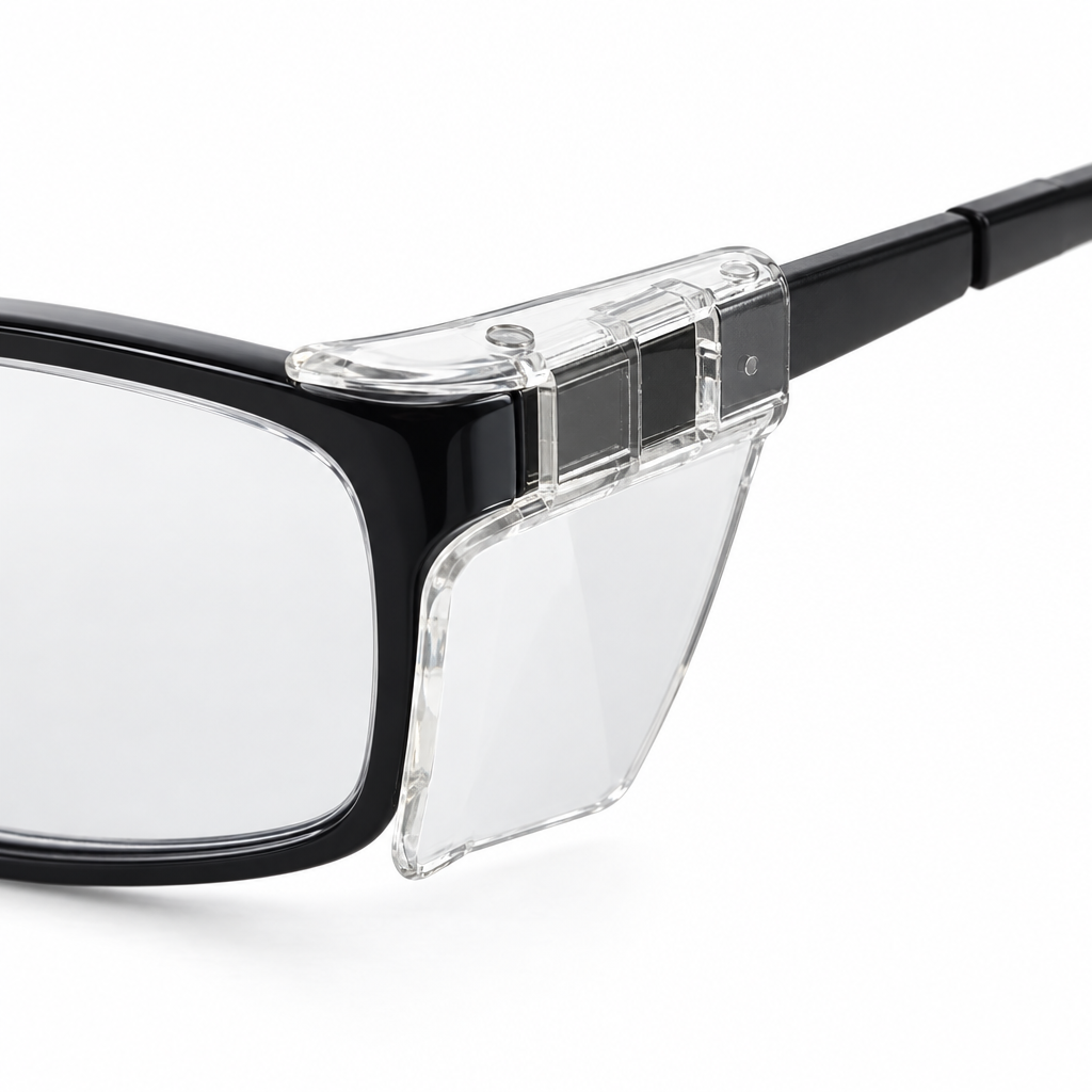 SEG V7 Negro – detalle de la protección lateral removible